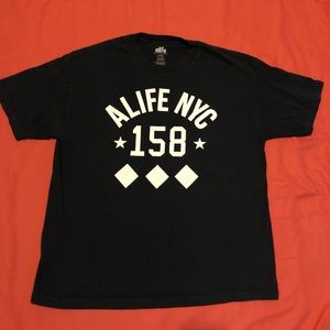 Navy Alife T Shirt